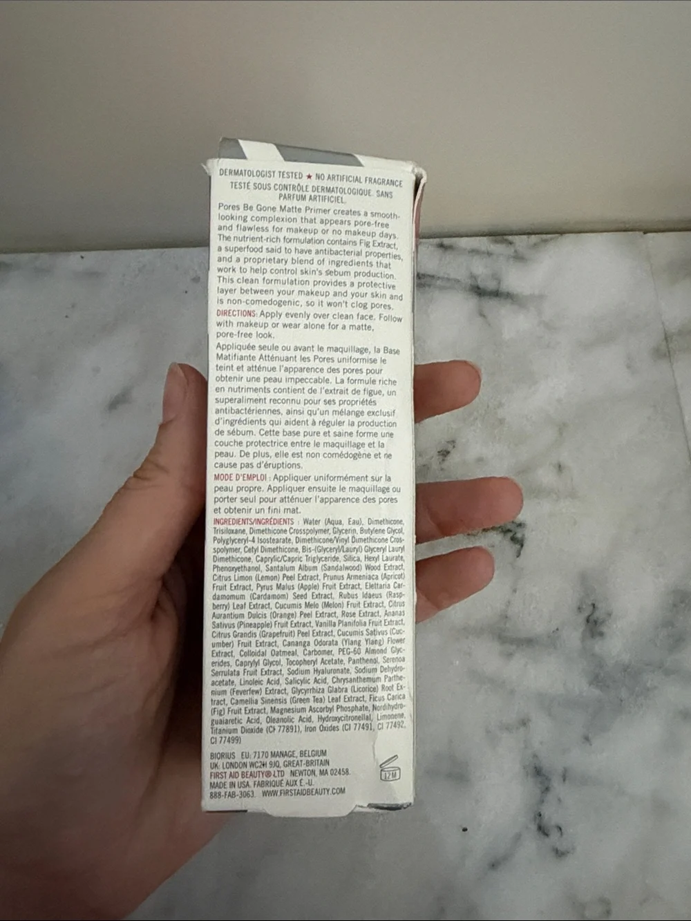 NEW First Aid Beauty Pores Be Gone Matte Primer